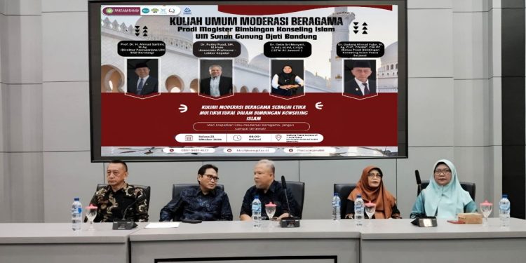 Kuliah Umum Moderasi Beragama: Penguatan Etika Multikultural dalam Bimbingan Konseling Islam