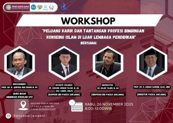Workshop BKI UIN Bandung Kupas Peluang Karir dan Tantangan Profesi Konselor Islam di Luar Lembaga Pendidikan